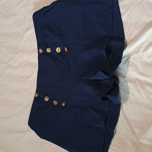 Emery Rose Blue Sailor Shorts sz 4XL